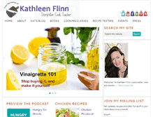 Tablet Screenshot of cookfearless.com